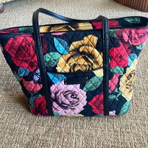 NWOT Vera Bradley Havana Rose Commuter Bag
